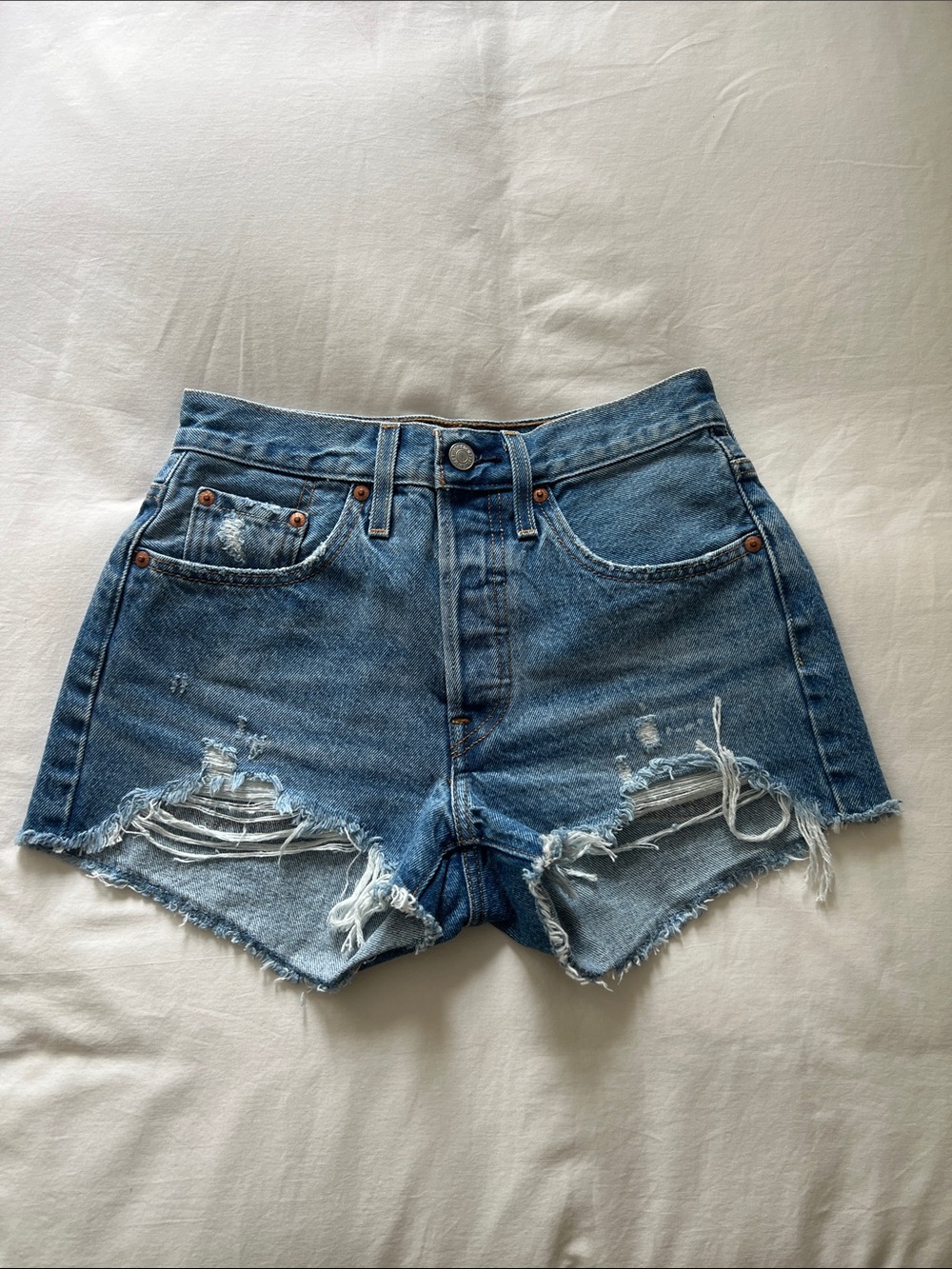 Levi’s 501 High-Rise Shorts Size 24